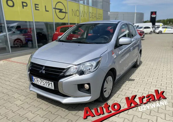 samochody osobowe Mitsubishi Space Star cena 55900 przebieg: 19700, rok produkcji 2021 z Zduny